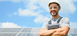 Hausdach mit PV